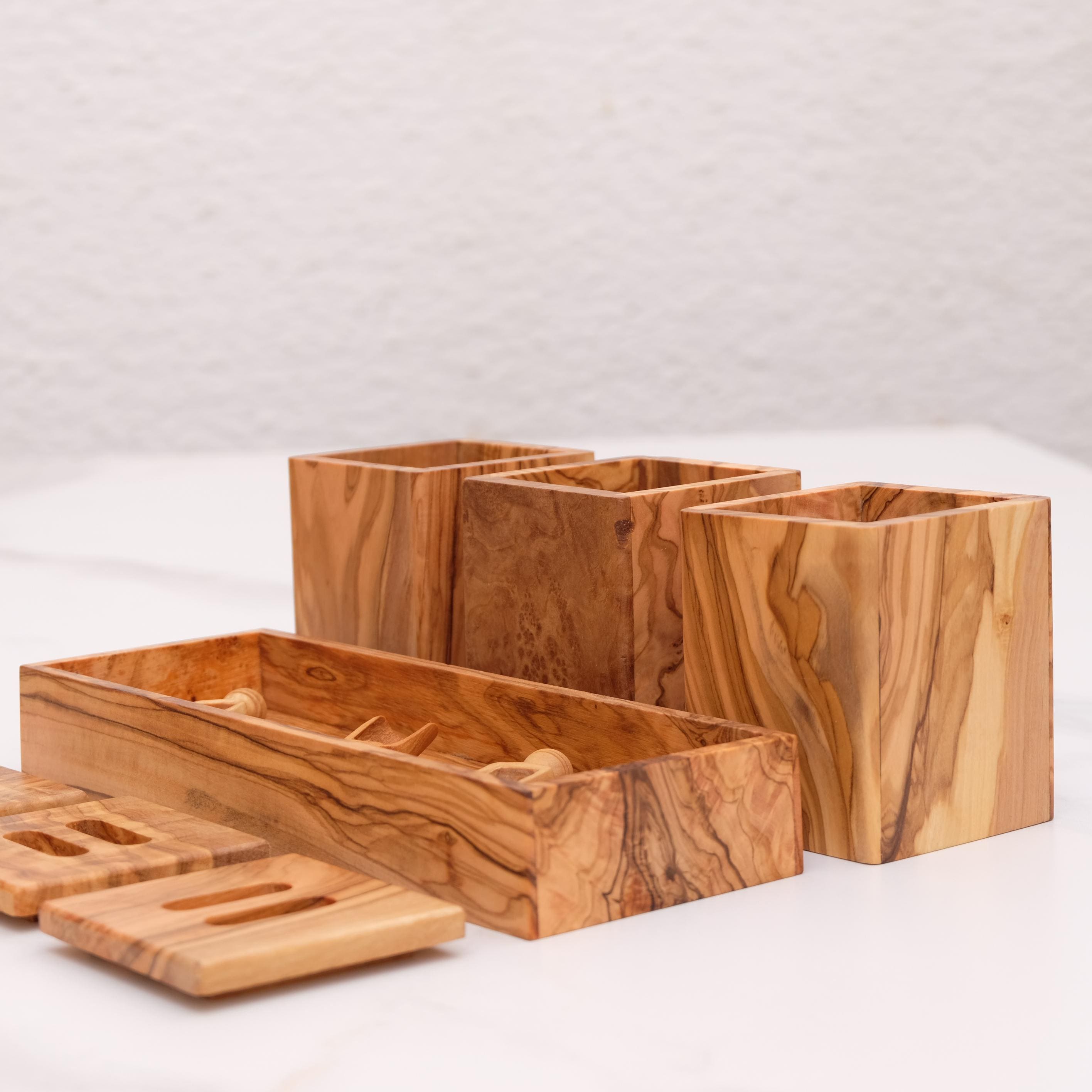 Ensemble de boîtes à épices de luxe nordiques pour la maison, les