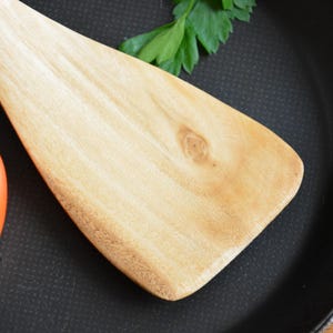 Handmade Eucalyptus Wood Spatula: Kitchen Cooking Utensil