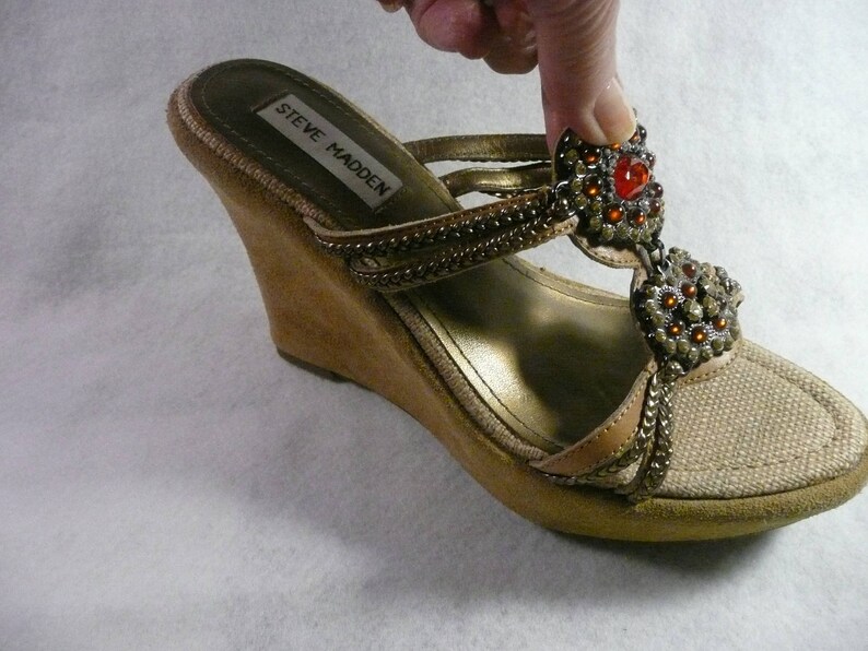 steve madden stone heels