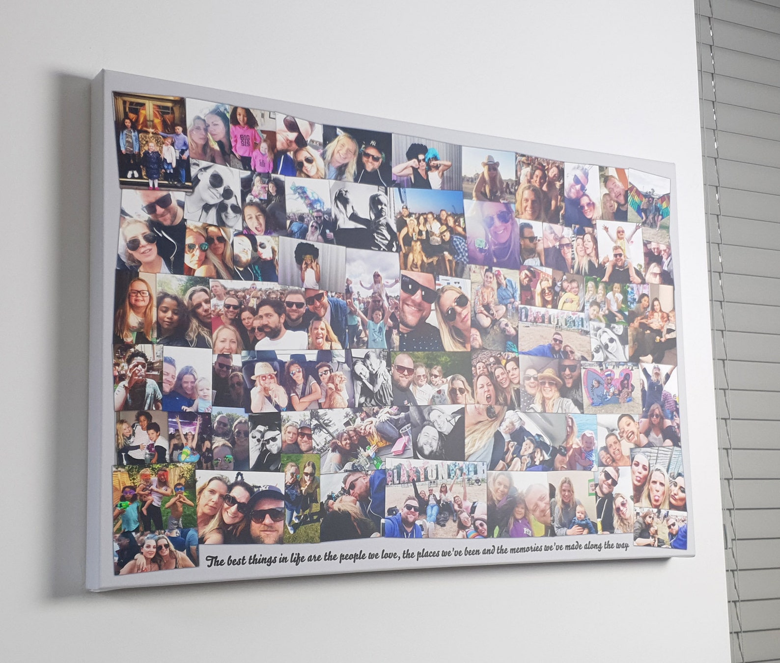 Photo Album Collage Canvas Alternative Custom Designed Etsy