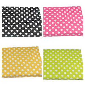 Crate Seat Cushion, Polka Dot, Many Colors Available
