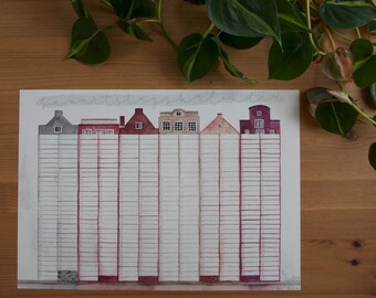 Geburtstagskalender Etsy