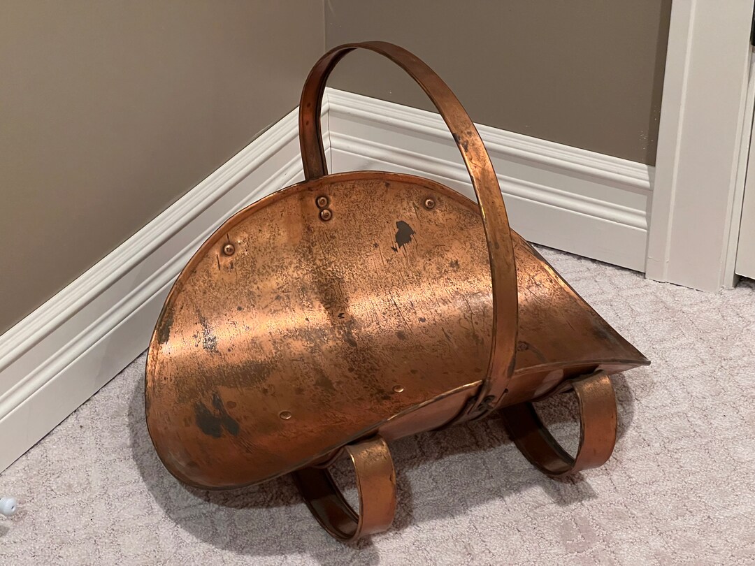 Vintage Fireplace Log Holder Etsy