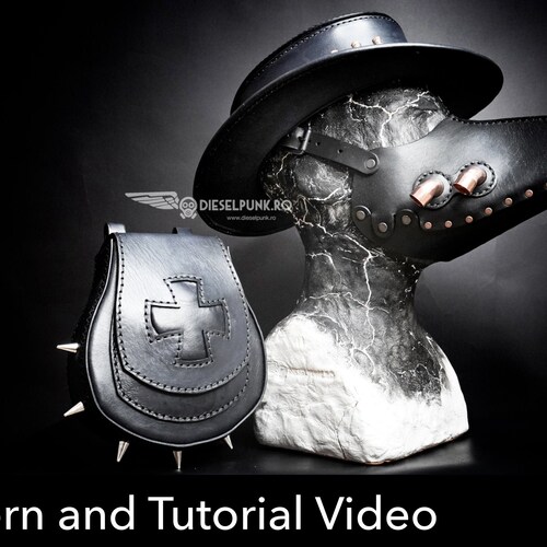 Dragon Mask Pattern Set DIY Pattern Pdf Download Video - Etsy