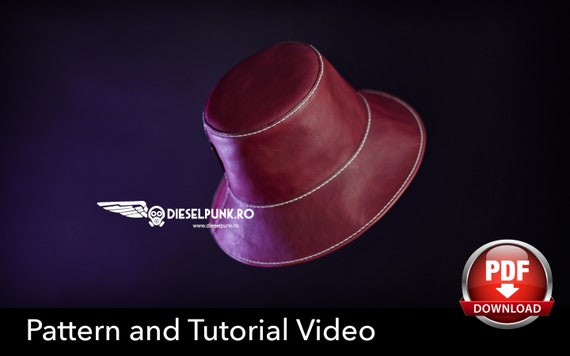 Bucket Hat PATTERN - Fishing Hat - Beanie Hat Pattern - Video Tutorial