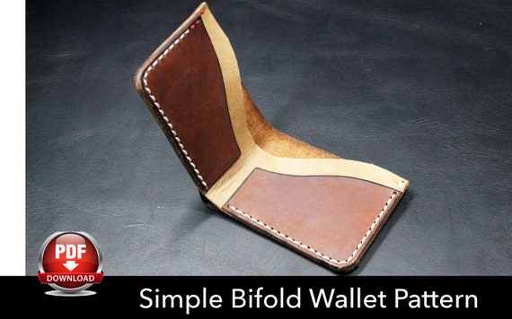 Wallet Pattern - Leather DIY - Pdf Download