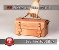 Leather Mini Tool Bag Pattern DIY (PDF Download with Video Guide)