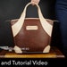 see more listings in the Leather Bag Patterns section