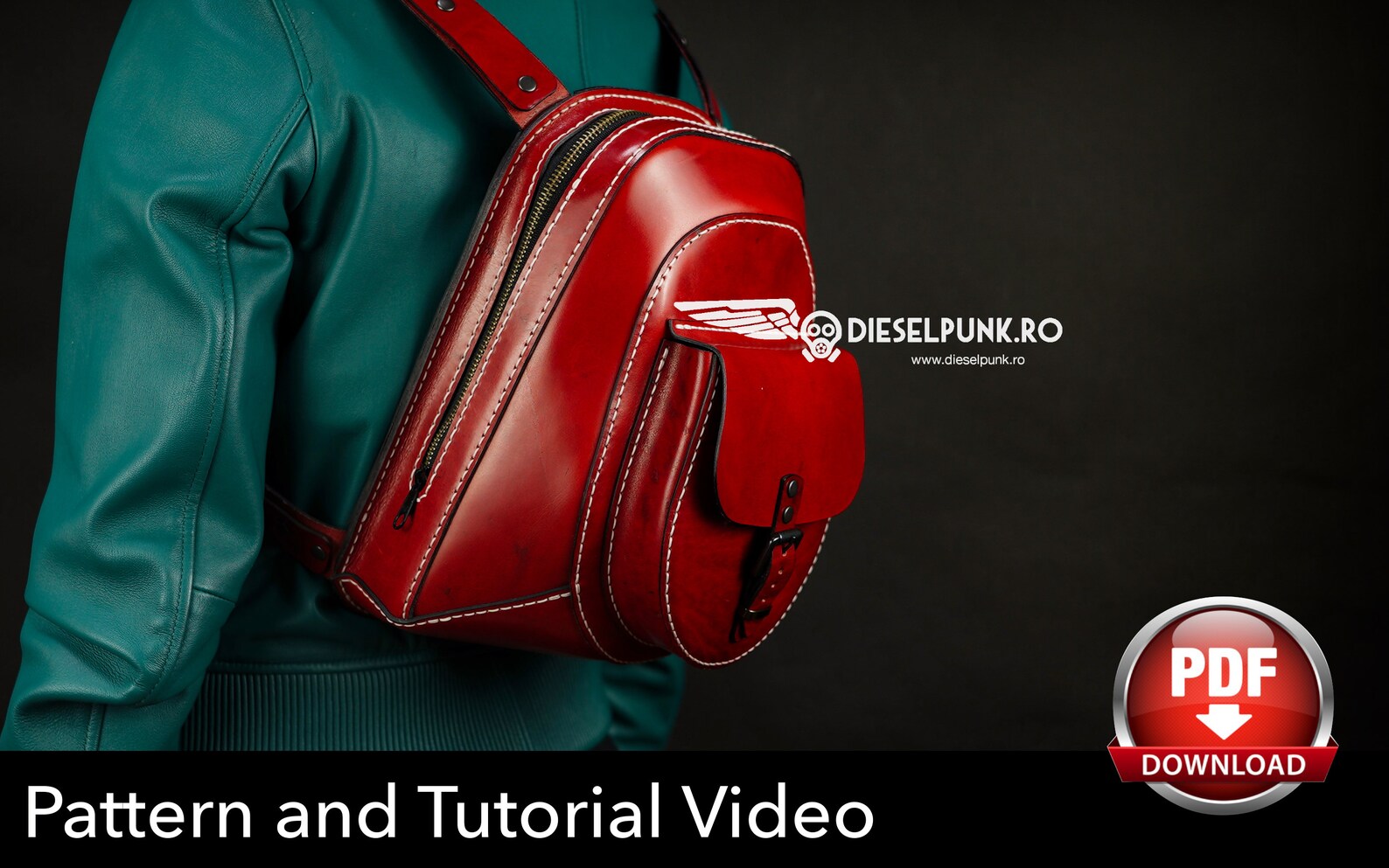 Backpack Pattern Pdf Download Leather DIY Pet Carrier Etsy