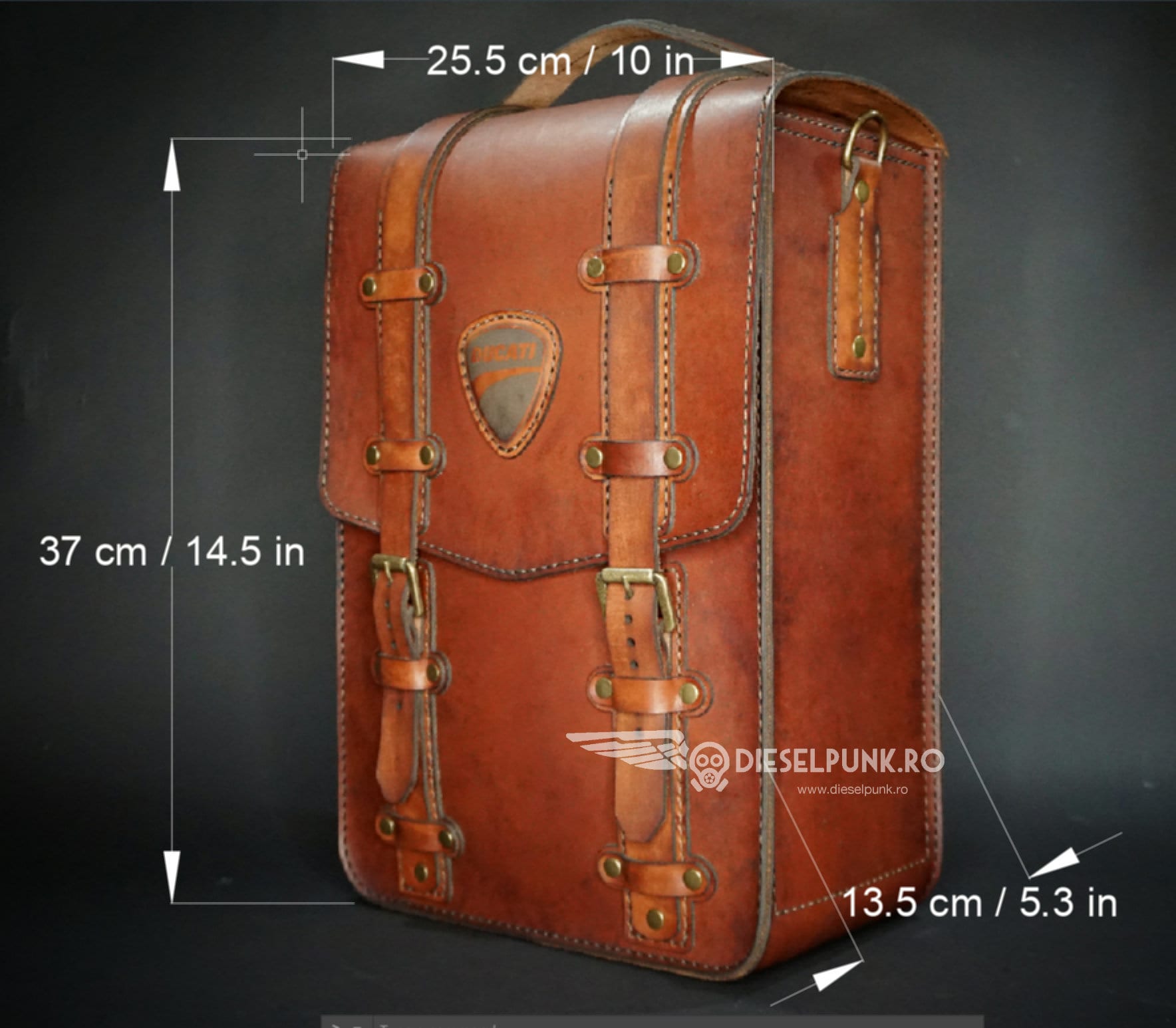 The D-Konstrukt Backpack - Backpack Pattern - Leather DIY - Pdf Download