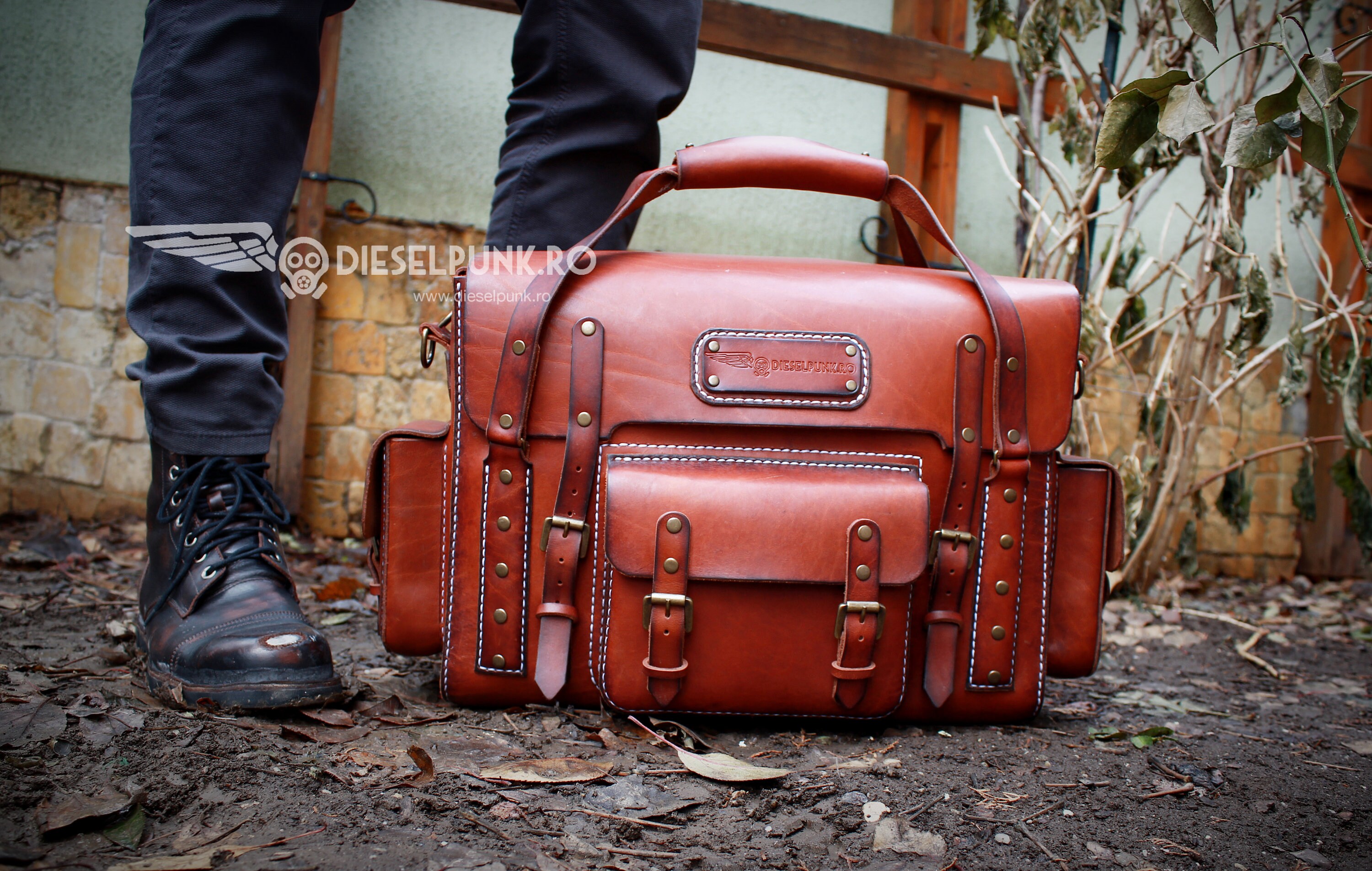 Leather Bag Camera Bag Carry on Bag Hand made Bag Business