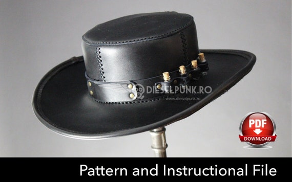 Plague Doctor Hat PATTERN - DIY Hat - Pdf Download