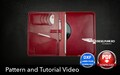 Leather iPad Cover Pattern DIY Template (PDF Download with Video)