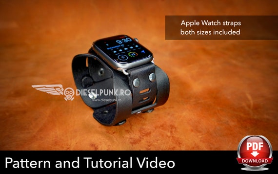 Apple Watch Strap DIY - Pdf Download - Lether Pattern