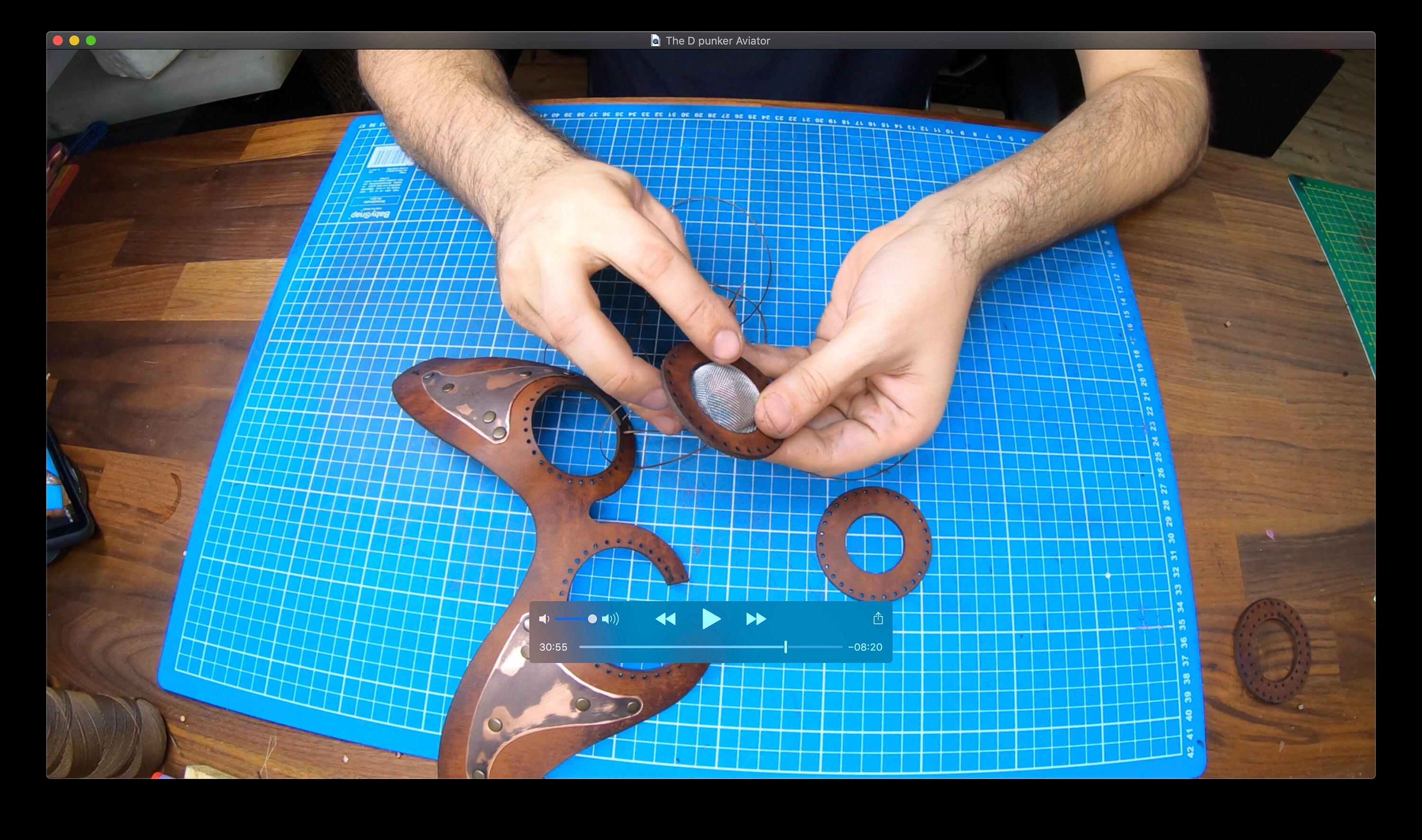 Aviator Cap Pattern - Cosplay DIY - Pdf Download - Video Tutorial