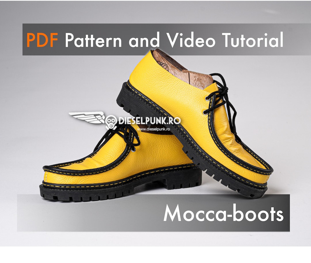 Moccasins Pattern Shoe Templates Leather DIY Pdf Download Video Moccasins Pattern Shoe Templates Leather DIY Pdf Download Video