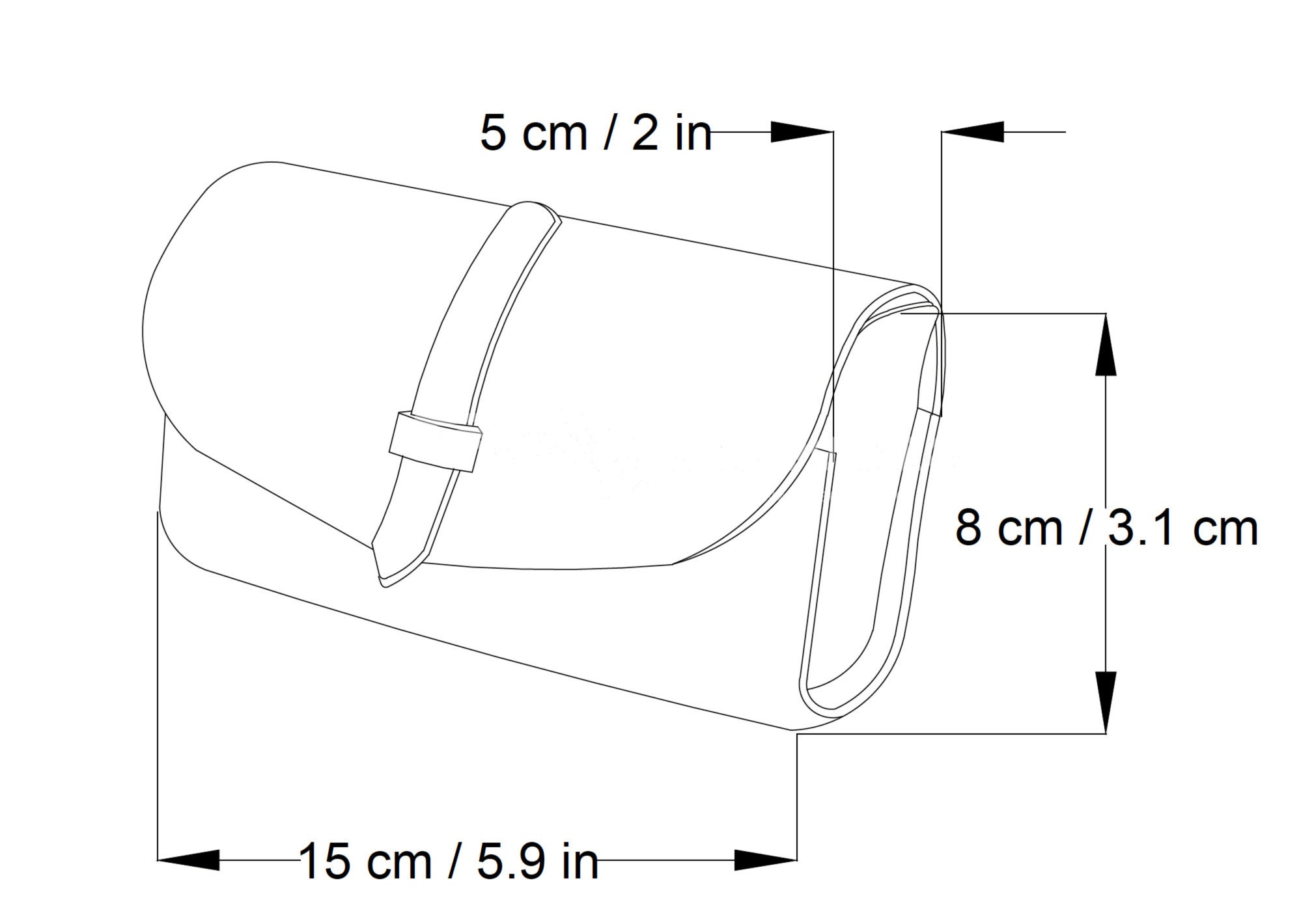 Pipe Case Pattern Leather DIY Pdf Download Glasses Case Etsy UK