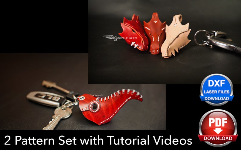 Mönster för nyckelbricka: Pestdoktorn, draken och hästen (PDF-nedladdning) bild 3