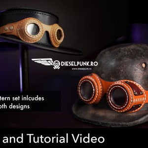 Brilpatroonset - Cosplay DIY - pdf-download - videotutorial