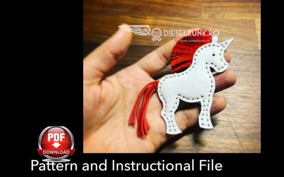 Charm Set Pattern - Owl - Horse - Dragonfly - Plague Doctor - Cat - Pdf Download