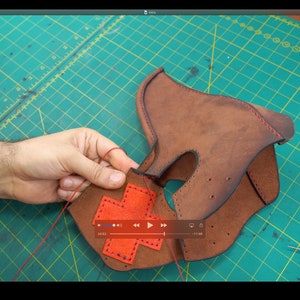 Plague Doctor Mask Pattern Pdf Download Video Tutorial image 8