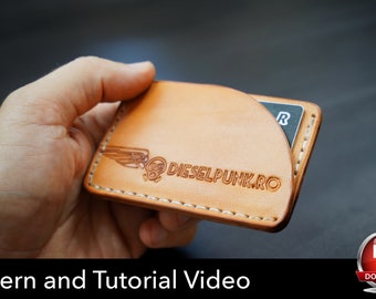 Credit Card Pattern - Wallet Pattern - Leather DIY - Pdf Download