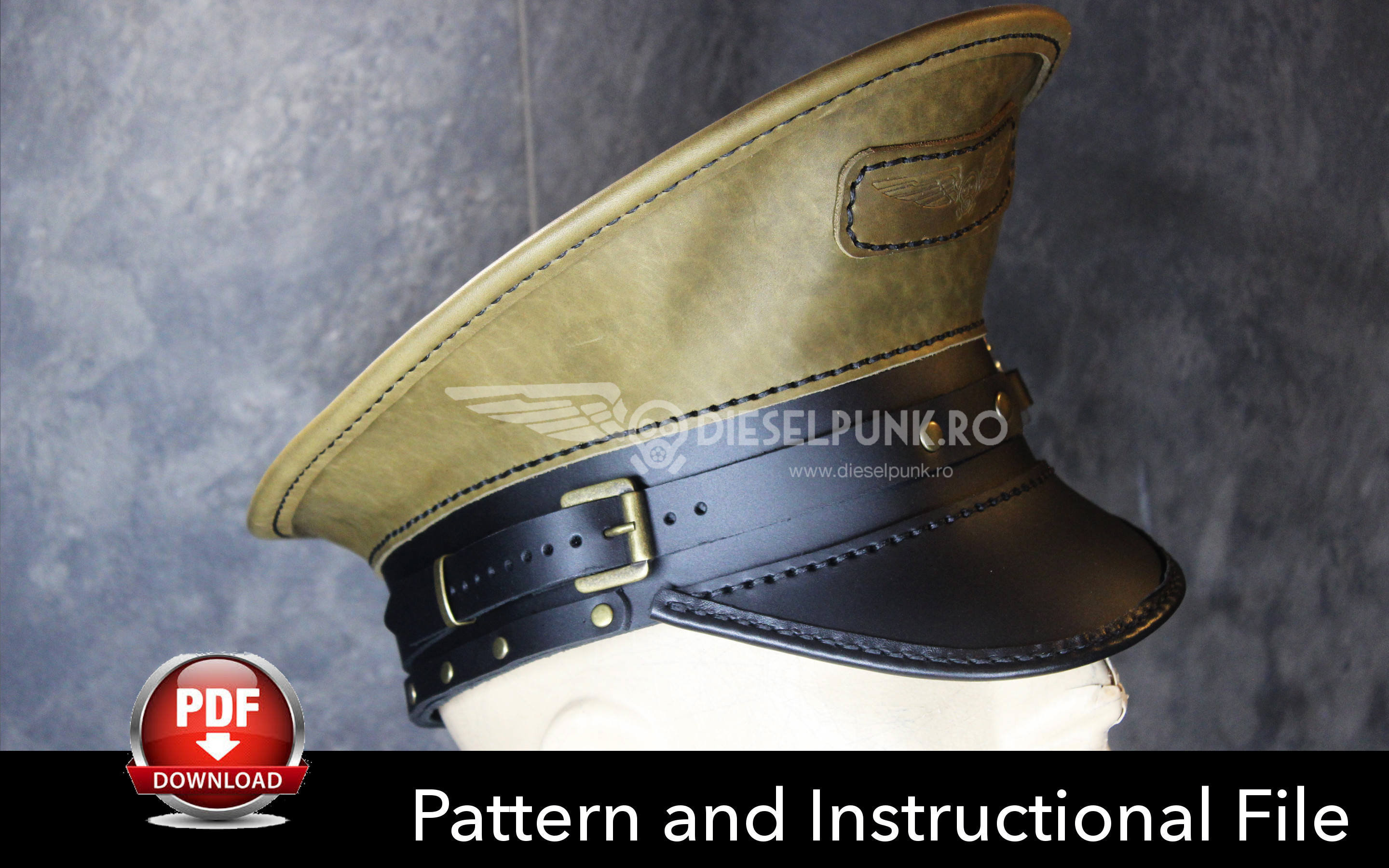 Army Hat PATTERN DIY Hat Pdf Download Etsy