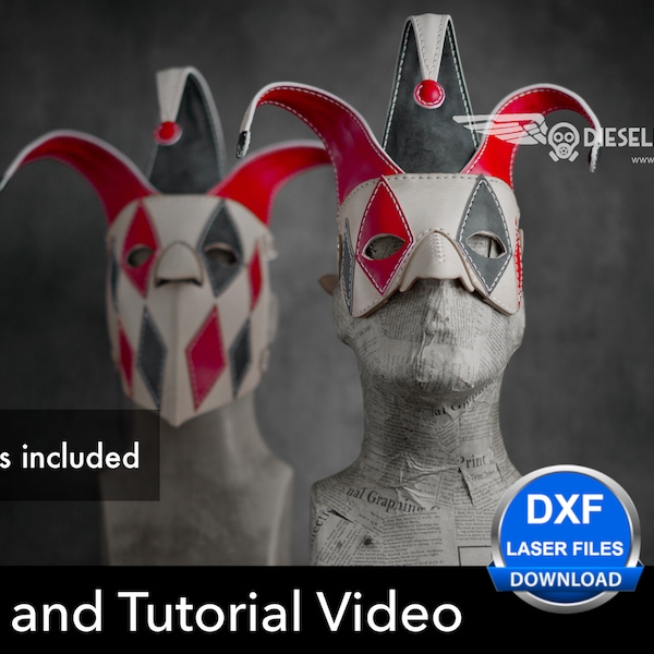 Jester Masks - Etsy