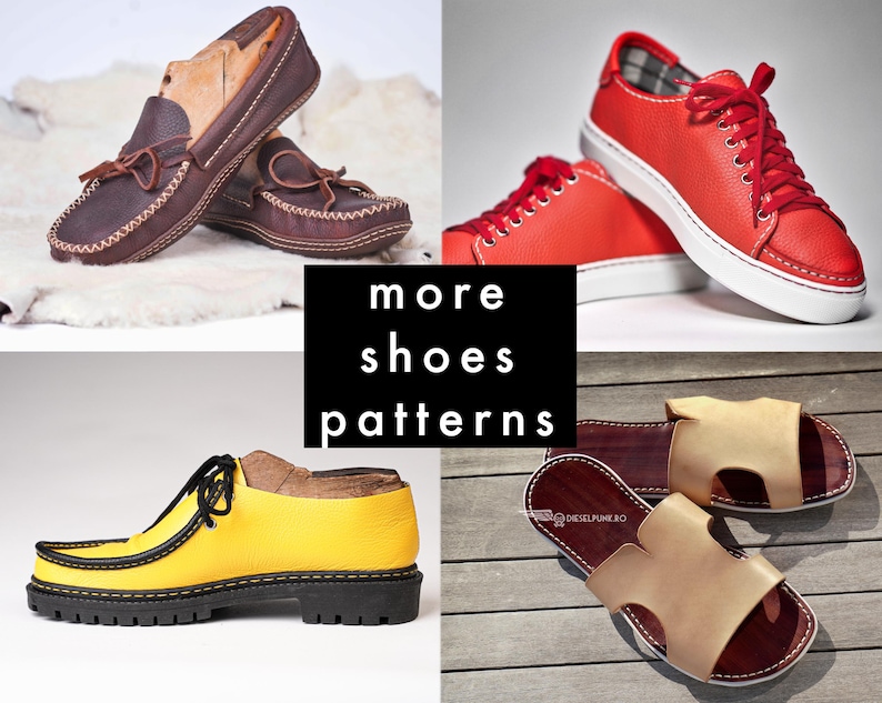 a collage of different shoes with different colors