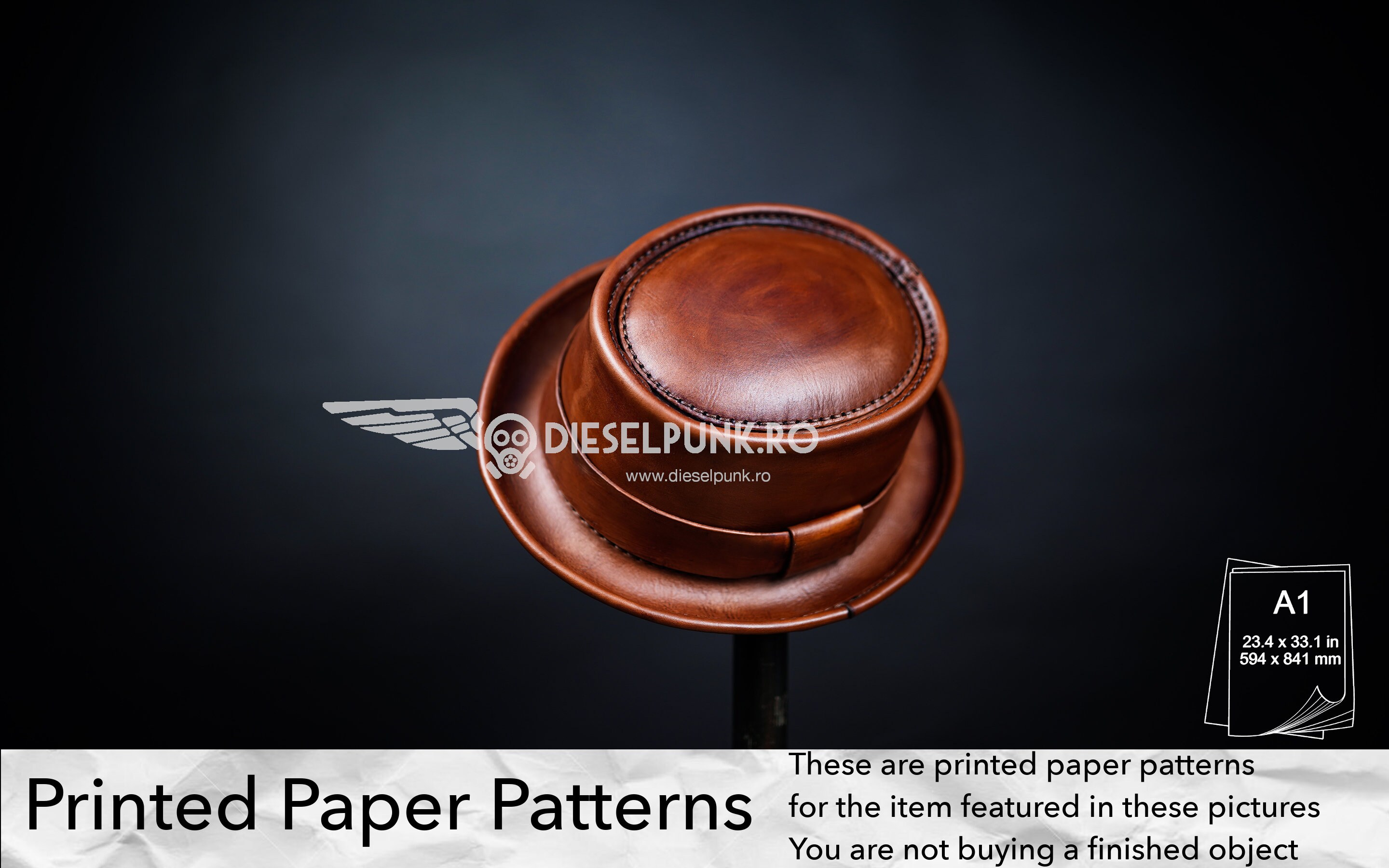 pork pie hat pattern