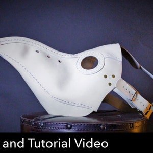 Plague Doctor Mask Pattern Pdf Download Video Tutorial image 1