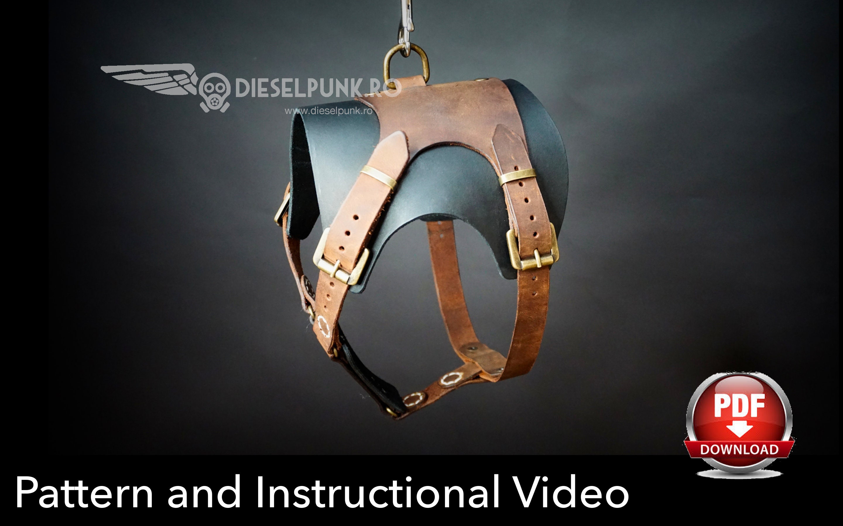 Dog Harness Pattern Dog Harness DIY Pdf Download
