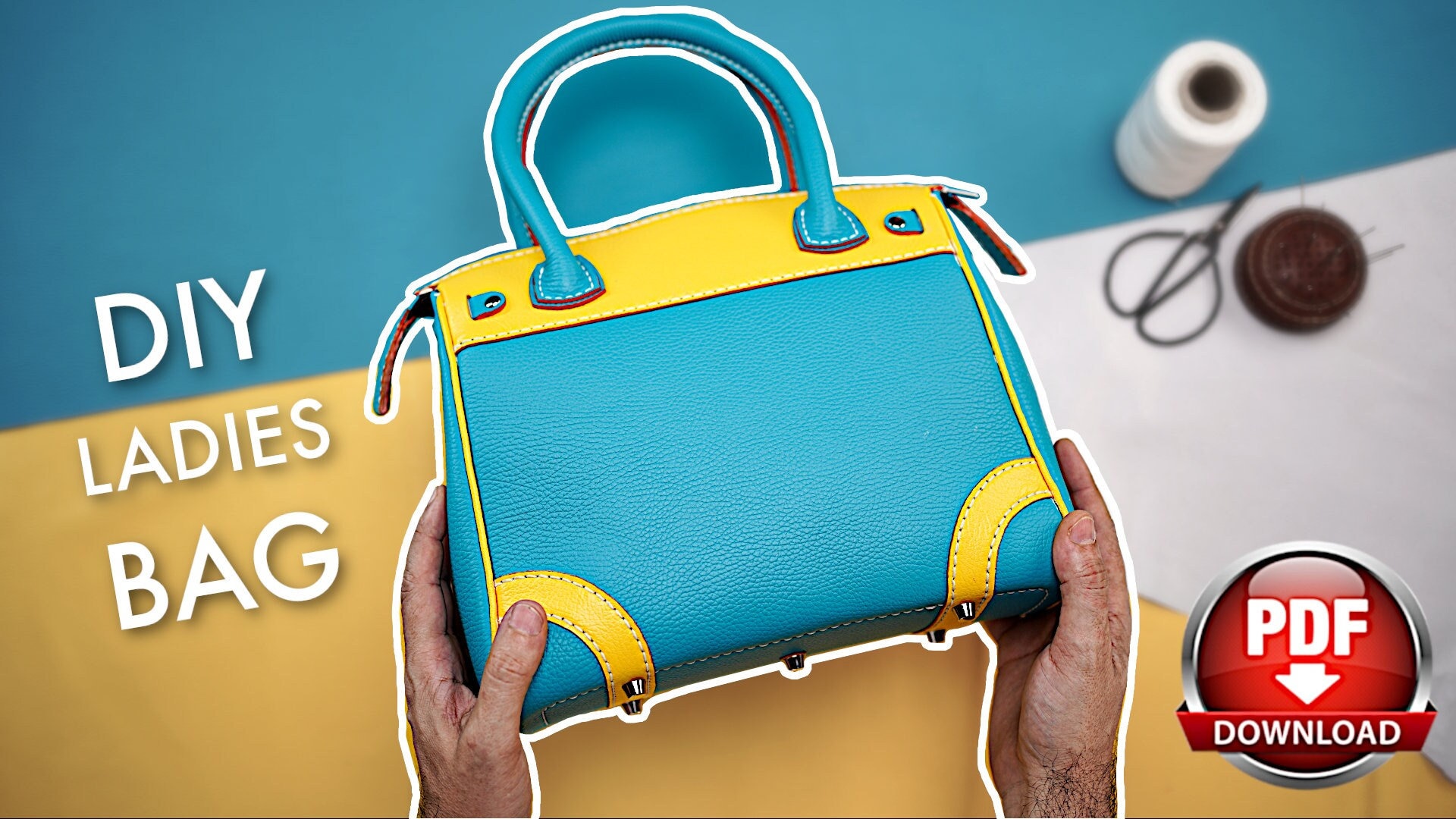 ⭐10 मिनट में बनाये Beautiful ladies handbag | bag cutting and stitching/ bag  banane ka tarika/ purse - YouTube