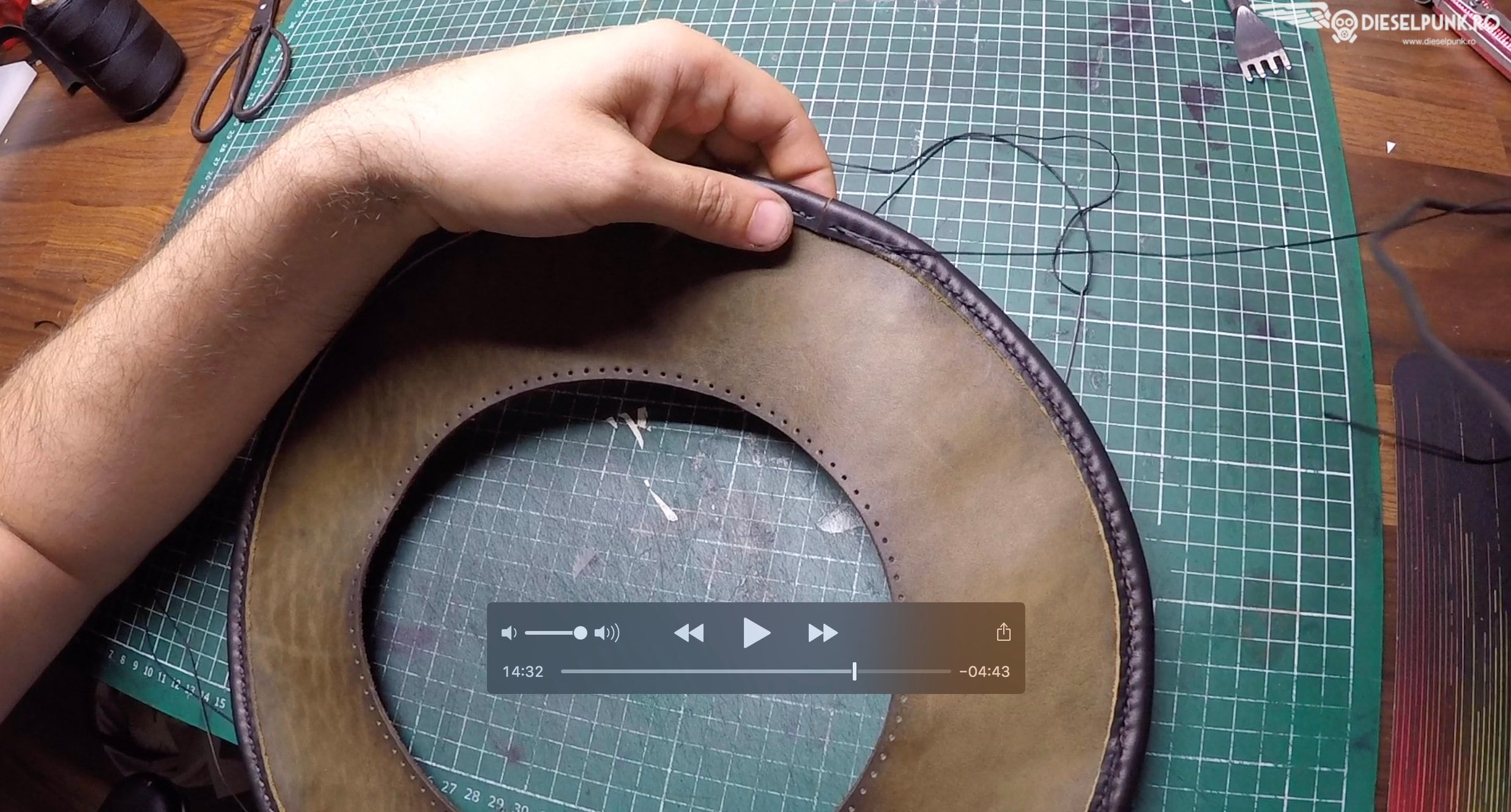 Leather Hat Pattern DIY Pattern Hat DIY Pdf Download Hat