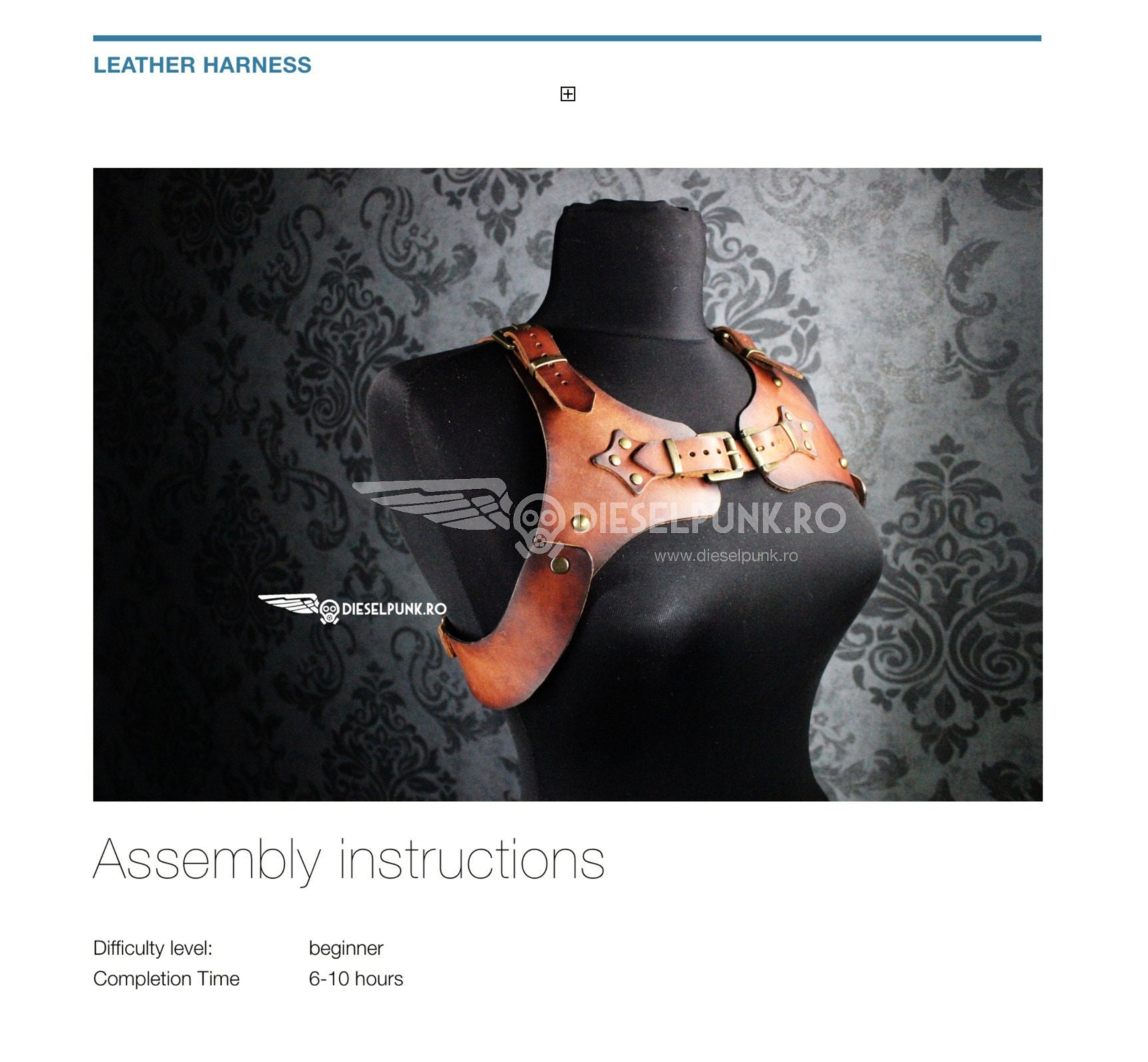 Luna Lace Harness Sewing Pattern Body Harness PDF Pattern Elastic and Lace  Harness Pattern Download Costume Harness PDF 