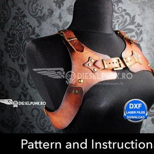 Harness Pattern - Video Tutorial - Cosplay DIY - Pdf Download