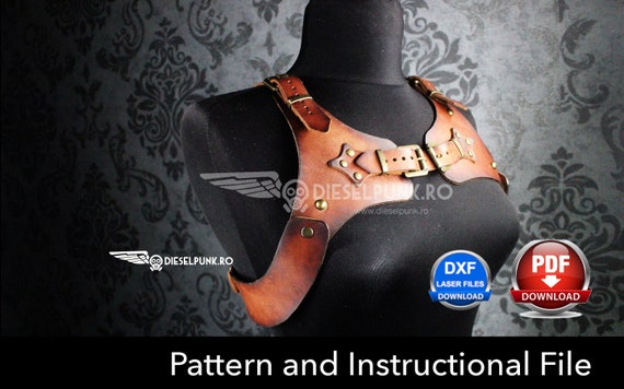 Harness Pattern - Video Tutorial - Cosplay DIY - Pdf Download