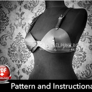 Bra Pattern - Cosplay DIY - Pdf Download  - Video Tutorial