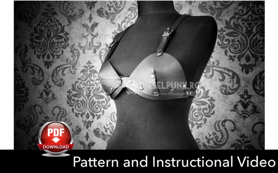 Bra Pattern - Cosplay DIY - Pdf Download  - Video Tutorial