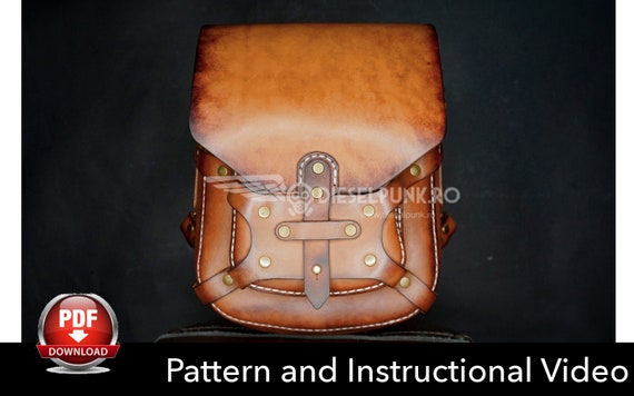 leather backpack pattern pdf free