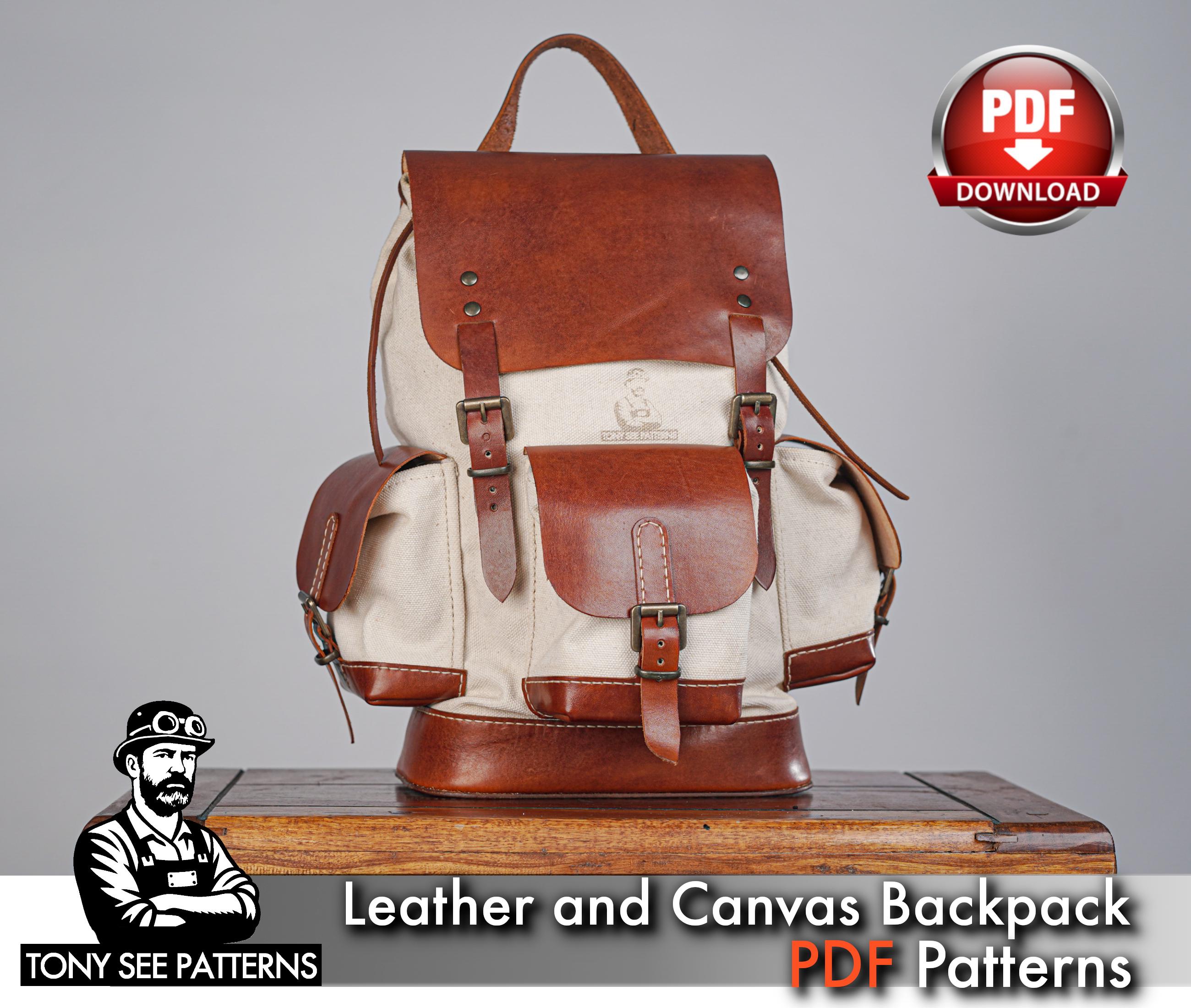 all back leather mini backpack Gusti Leather Backpack City Backpack Leather Backpack Small Ladies Leather Brown main image 1