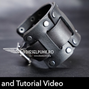 Wrist Cuffs Pattern: Cosplay Bracers DIY (PDF Download)