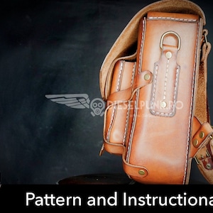 Backpack Pattern Leather DIY Pdf Download Video Tutorial - Etsy