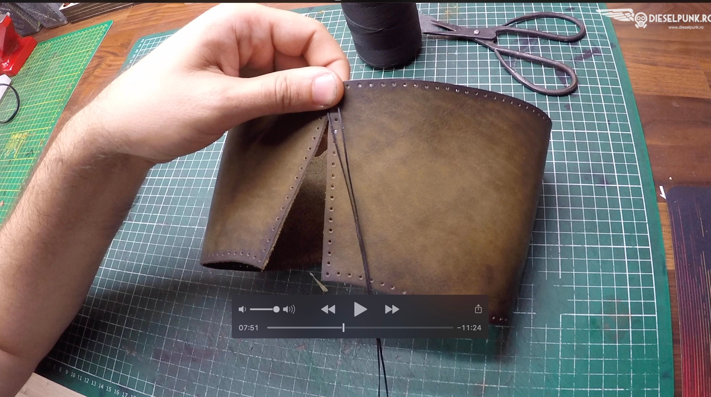 Leather Hat Pattern - DIY Pattern - Hat DIY - Pdf Download - Hat ...