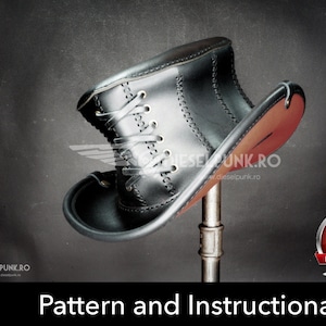 Top Hat Pattern: DIY Corset Hat with Video Tutorial (PDF Download)