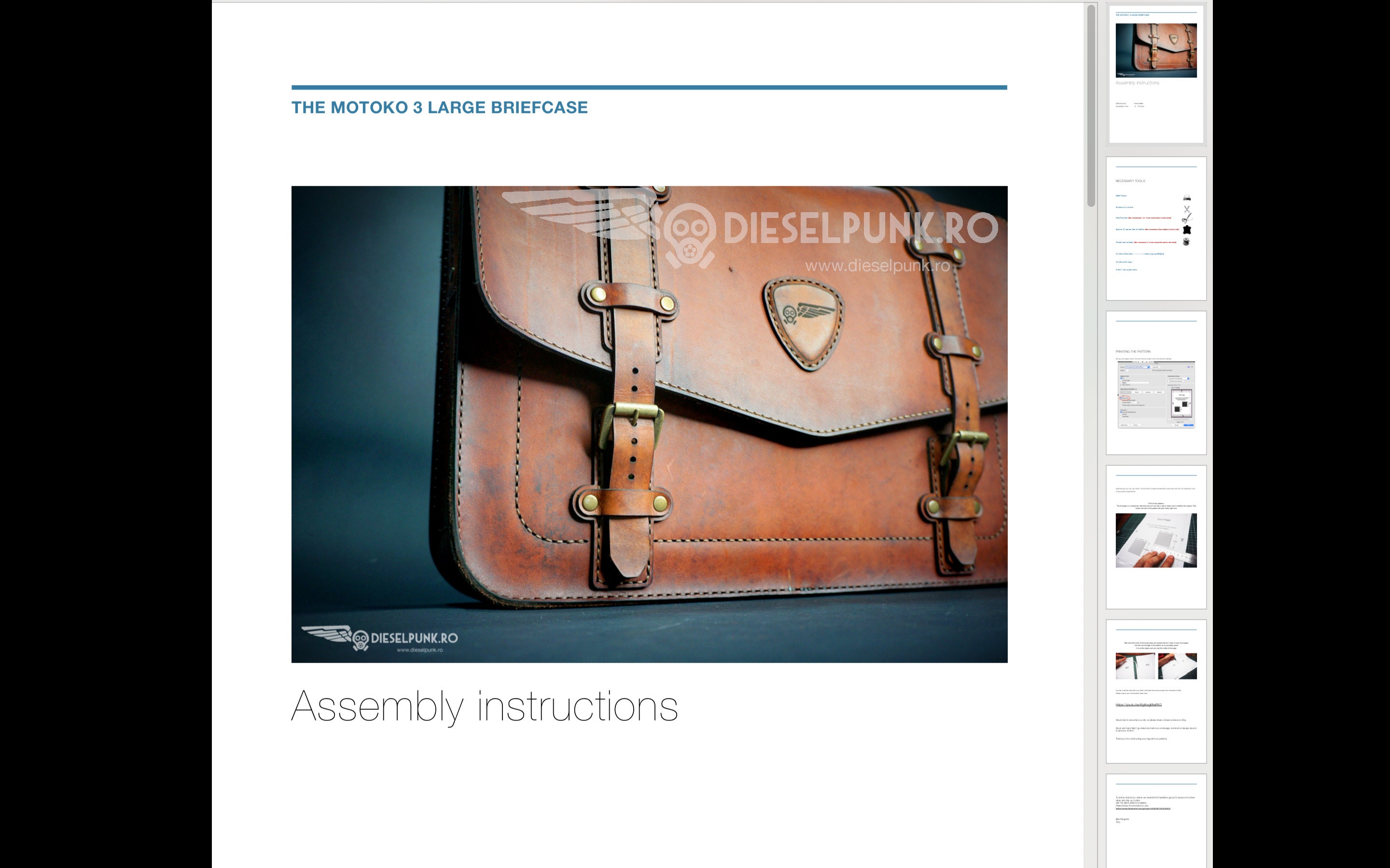 Laptop Bag Pattern Leather DIY Pdf Download Leather Bag Video laptop-bag-pattern-leather-diy-pdf-download-leather-bag-video