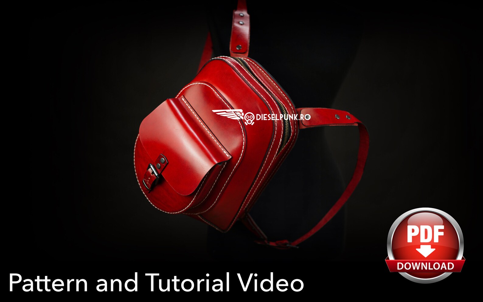 Backpack Pattern Pdf Download Leather DIY Pet Carrier Etsy