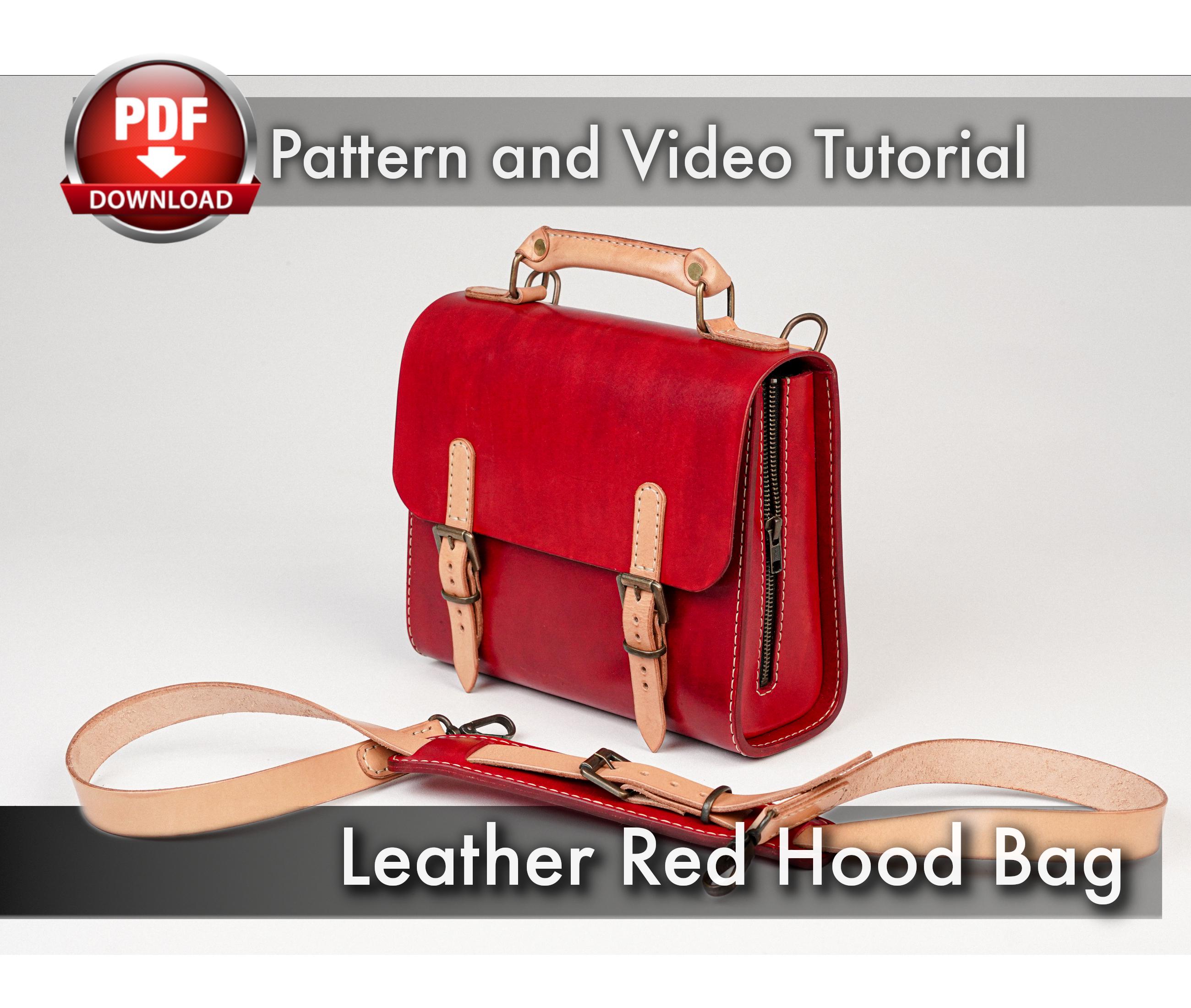 Red Messenger Bag - Etsy