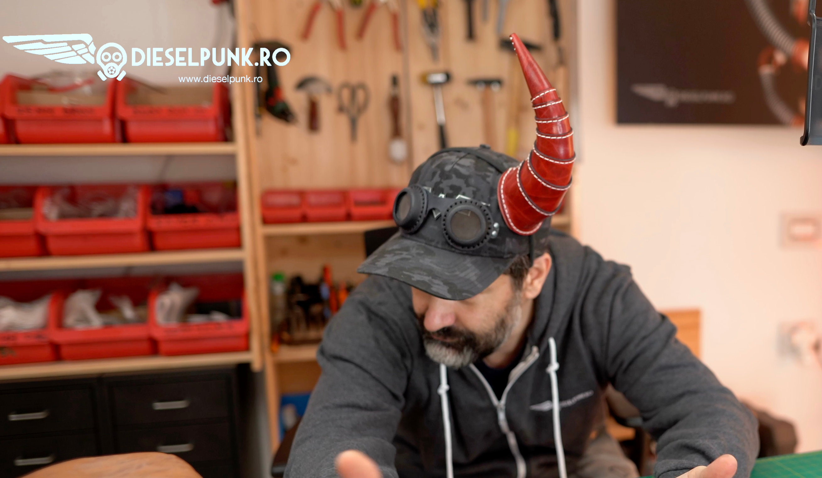 Horns Pattern - Cosplay DIY - Pdf Download - Video Tutorial