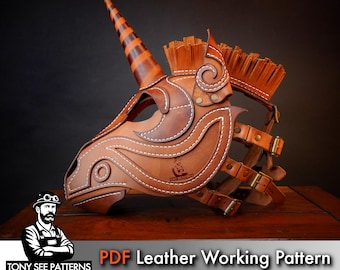 Unicorn Mask Pattern: DIY Pony Hood with Video Tutorial